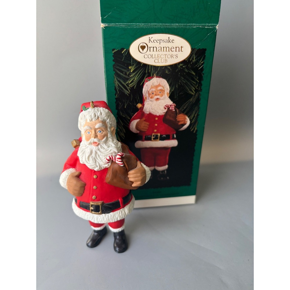 1996 Hallmark Keepsake‎ Ornament Collectors Club Santa Applause QXC4164 Vintage